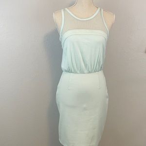 Mint green dress